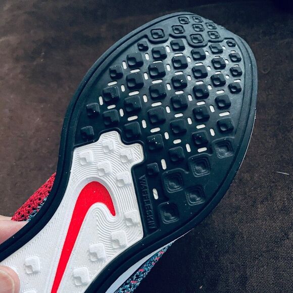 Nike Flyknit Racer Neo Turquoise 526628-404 Mens 11.5 US 45.5 EUR 10.5 UK NICE - Picture 10 of 13